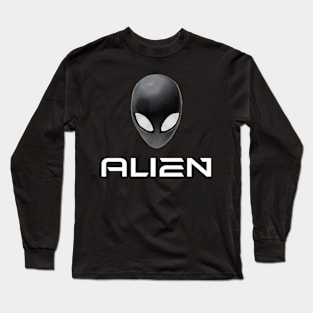 Retro Alien Extra Terrestrial  Classic UFO Long Sleeve T-Shirt